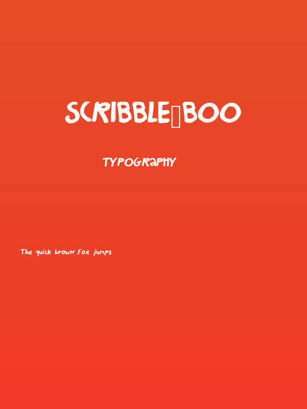 Scribble_Boo Poster