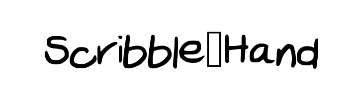 Scribble_Hand Font