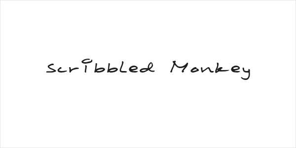 Scribbled Monkey Logo