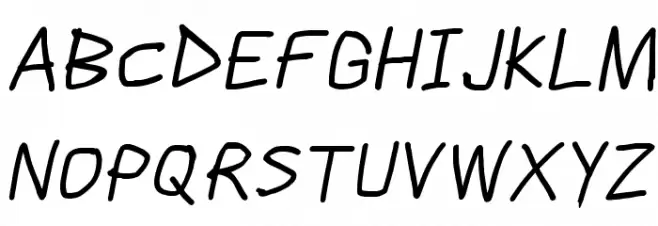 Scribbler Bold Italic