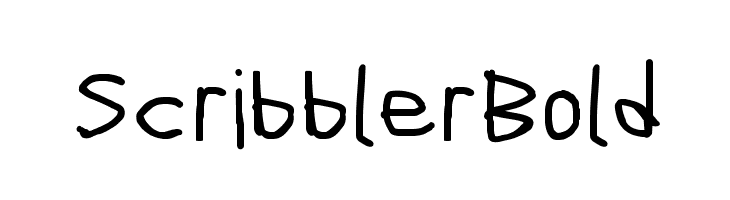 Scribbler Bold  font caratteri gratis