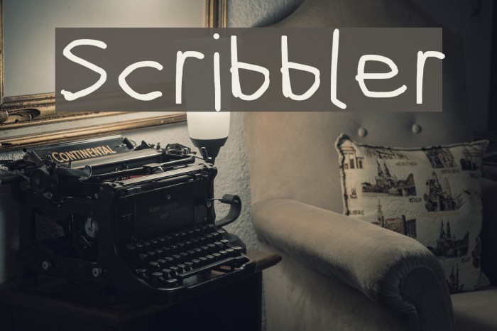 Scribbler Font examples