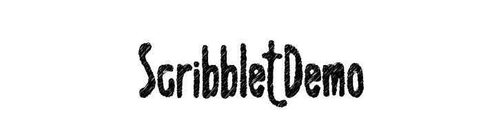 Scribblet Demo  baixar fontes gratis