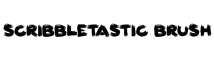 Scribbletastic Brush  font caratteri gratis