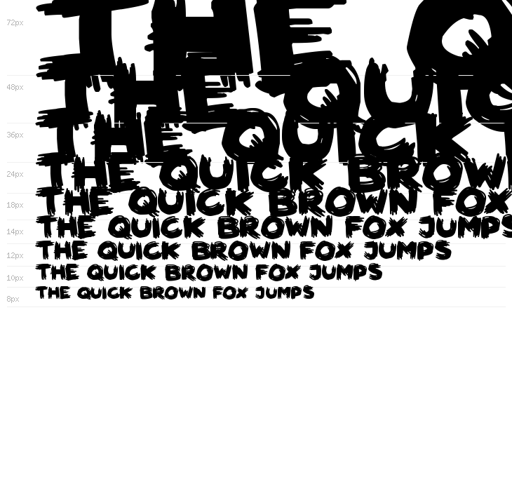 Scribbletastic Brush Waterfall