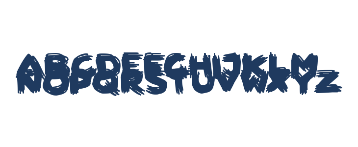 Scribbletastic Brush Lowercase