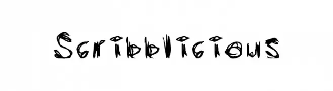 Scribblicious  Frei Schriftart Herunterladen