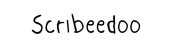 Scribeedoo  Descarca Fonturi Gratis