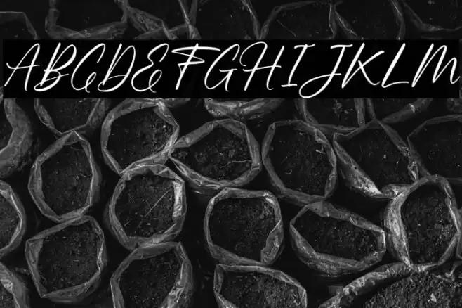 ScriblingFREE Font examples