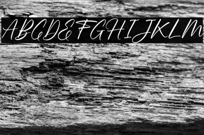 ScriblingFREE Font examples