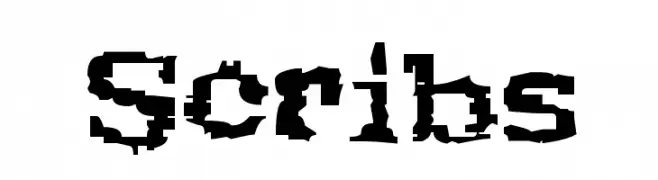 Scribs  免费字体下载