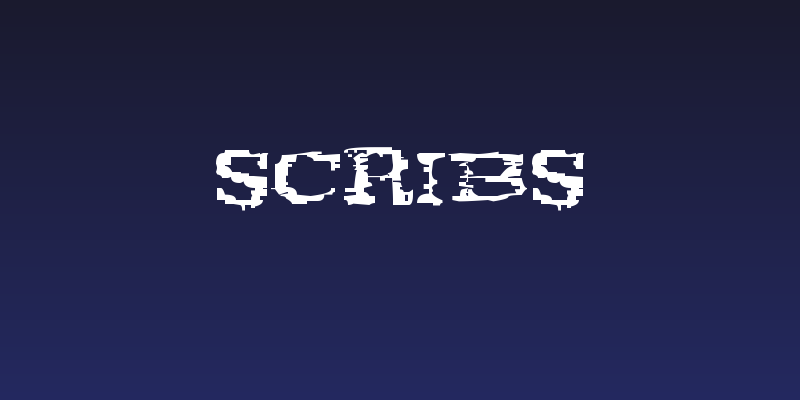 Scribs Social Header