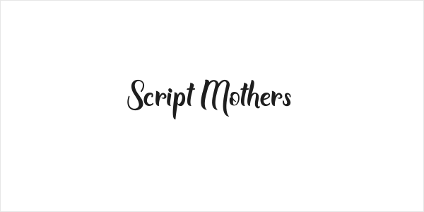 Script Mothers Logo