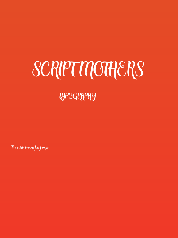 Script Mothers Poster