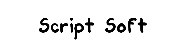 Script Soft Font - Ffonts.net