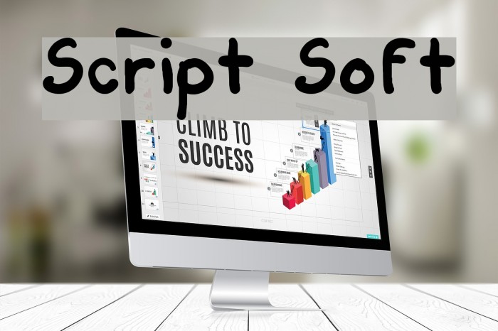 Script Soft Font examples