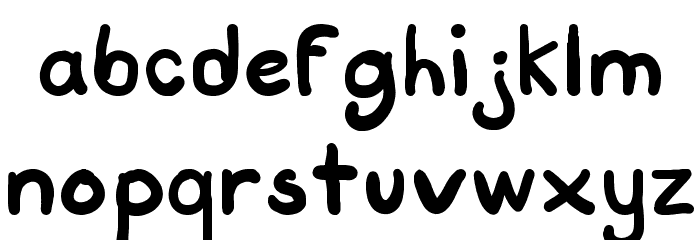 Script Soft Font LOWERCASE