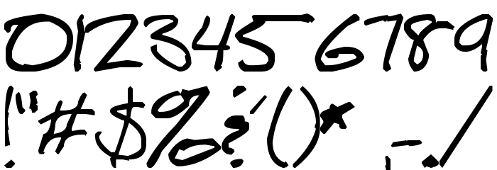 Script of Sheep Schriftart Anderer Schreiben