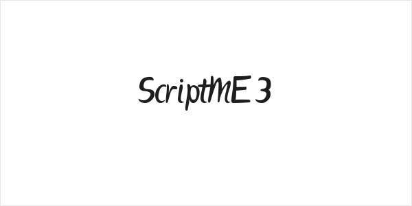 ScriptME 3 Logo