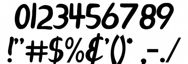 ScriptME New Bold Шрифта ДРУГИЕ символов