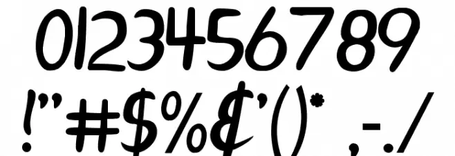 ScriptME New Font OTHER CHARS