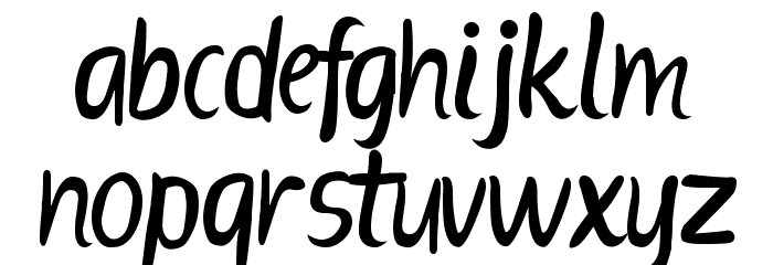ScriptME New Font LOWERCASE