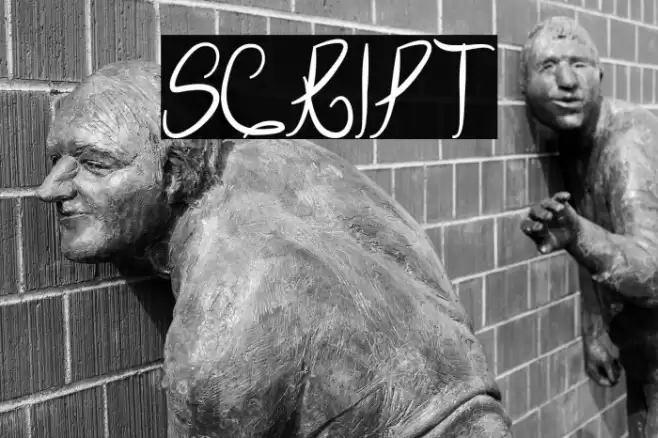 Script Caratteri examples