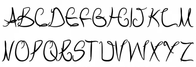 Script Caratteri MINUSCOLO