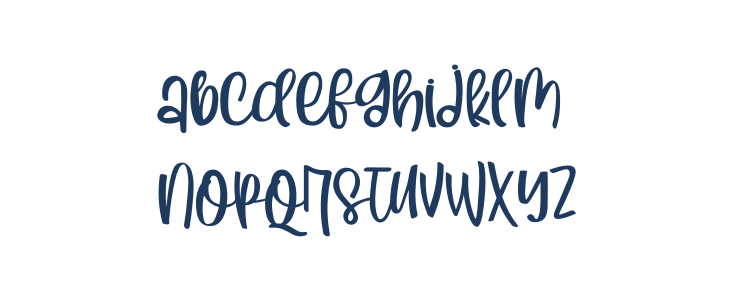 Scripted Free Personal Used Lowercase