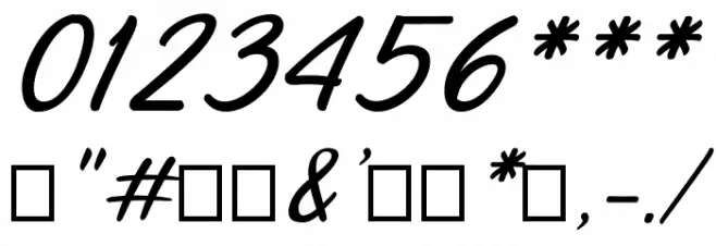 Scripterialism Font OTHER CHARS