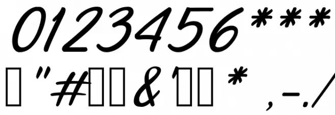 Scripterialism Font OTHER CHARS