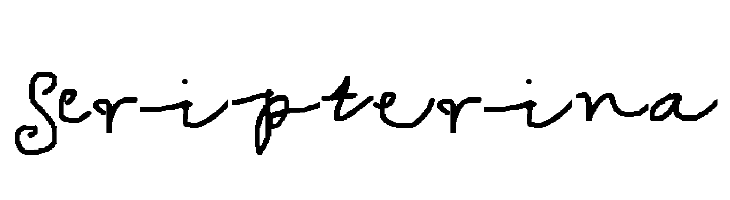 Scripterina  नि: शुल्क फ़ॉन्ट्स डाउनलोड