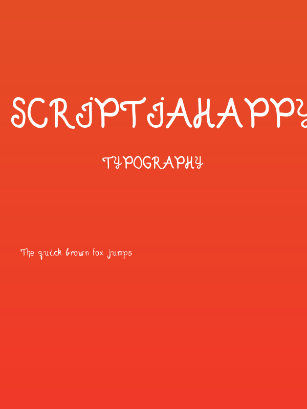 ScriptiaHappy Poster