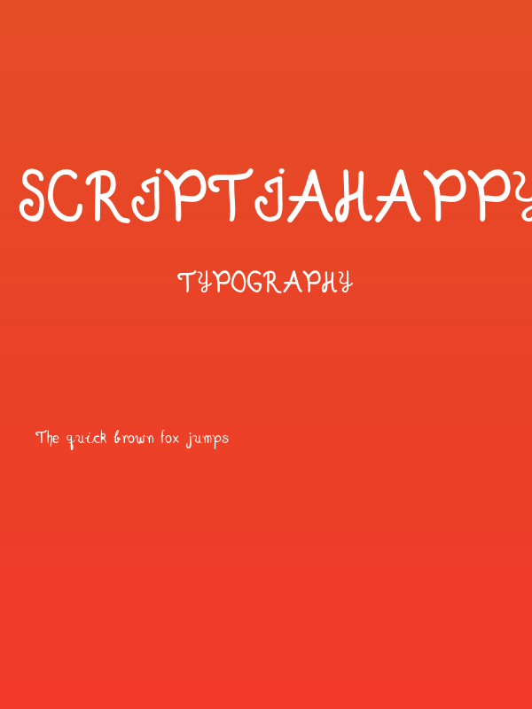 ScriptiaHappy Poster