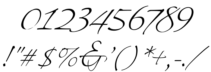 ScriptinaPro Font OTHER CHARS