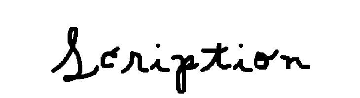 Scription  Frei Schriftart Herunterladen