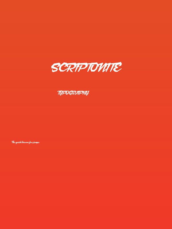 Scriptonite Poster