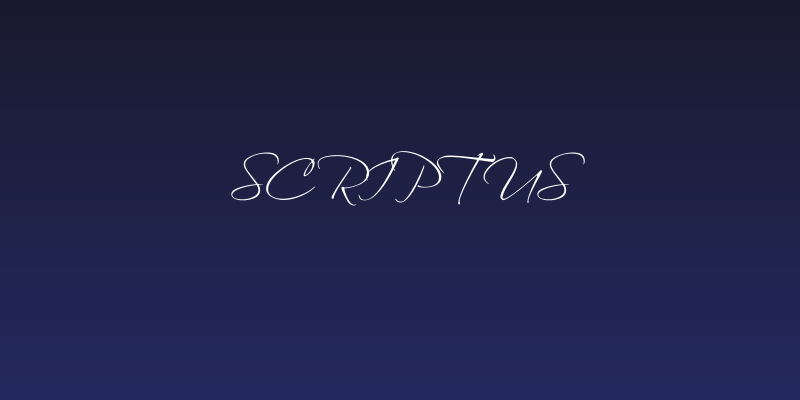 Scriptus Social Header