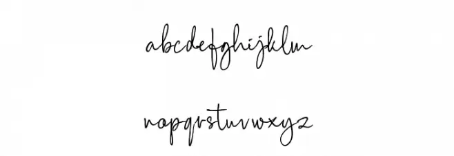 Scripty Demo फ़ॉन्ट लोअरकेस