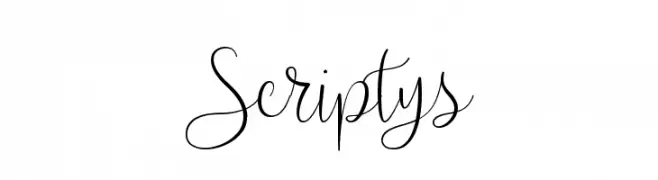 Scriptys  नि: शुल्क फ़ॉन्ट्स डाउनलोड