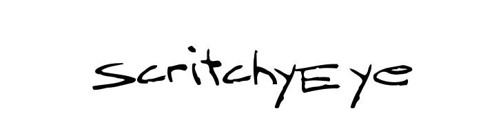 ScritchyEye  baixar fontes gratis