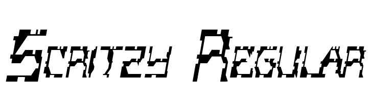 Scritzy Regular  لخطوط تنزيل