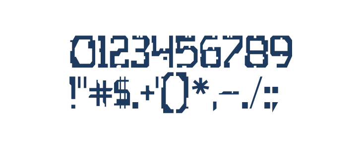 ScritzyX-Regular Other Characters