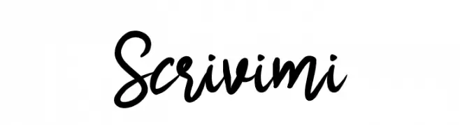 Scrivimi  Frei Schriftart Herunterladen