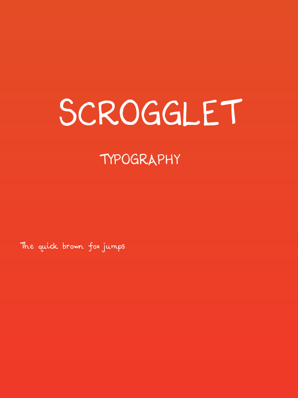 Scrogglet Poster