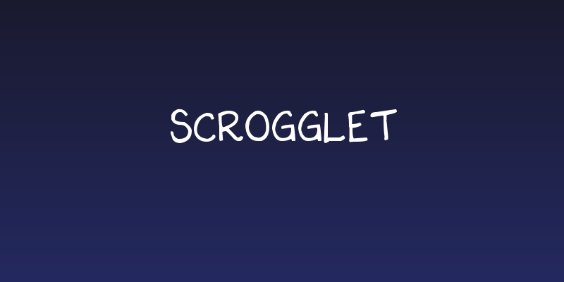 Scrogglet Social Header