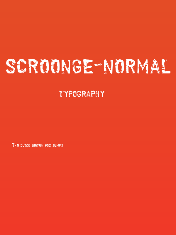 Scroonge-Normal Poster