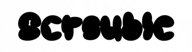 Scrouble  Frei Schriftart Herunterladen