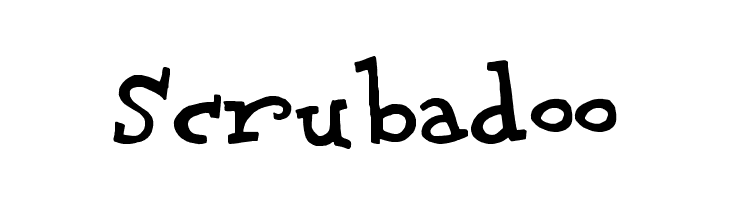 Scrubadoo  Frei Schriftart Herunterladen