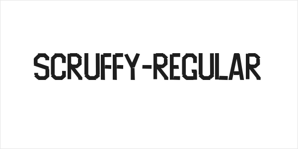 Scruffy-Regular Logo